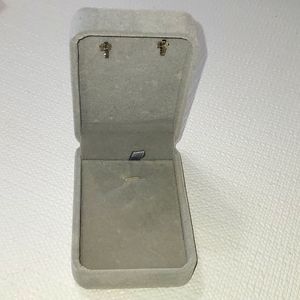 2 Gift Presentation Box Velvet with clips  for Jewelry